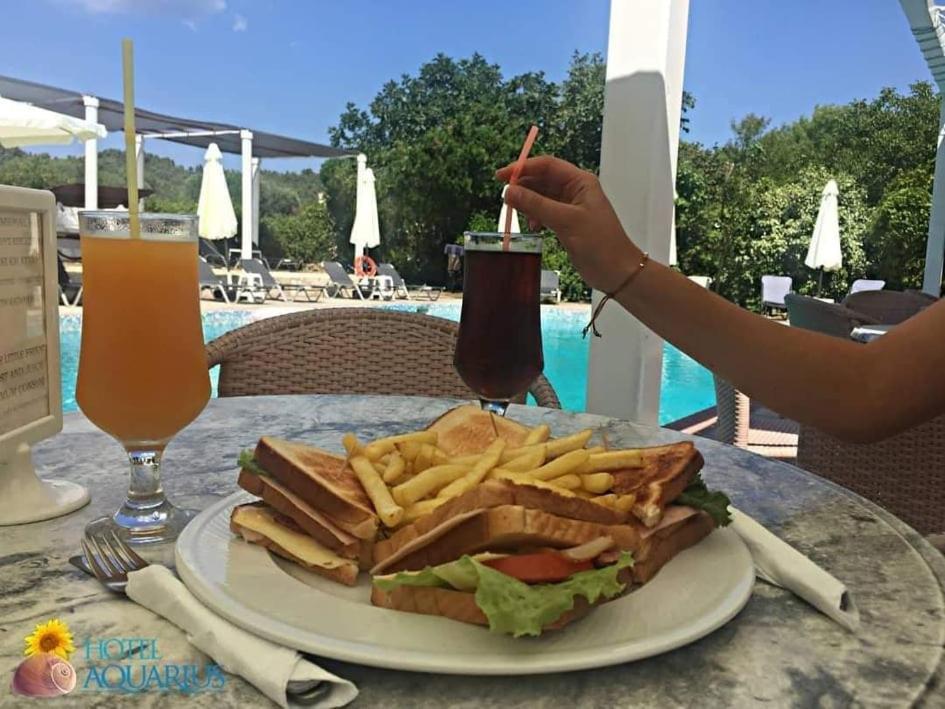Aquarius Hotel Fourka Dış mekan fotoğraf