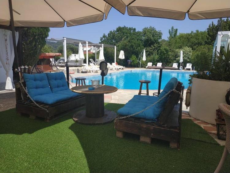 Aquarius Hotel Fourka Dış mekan fotoğraf